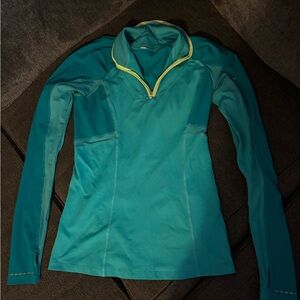 Teal lululemon Long Sleeve Women's Top